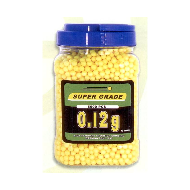 SUPER GRADE 35036 BÄLLE. DICK 6 MM. 0,12 gr
