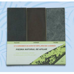 SET OF THREE NATURAL SHARPENING STONES
