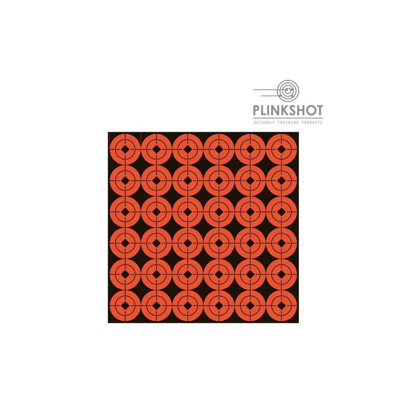 Package 360 adhesive targets Plinkshot - 2,5cm
