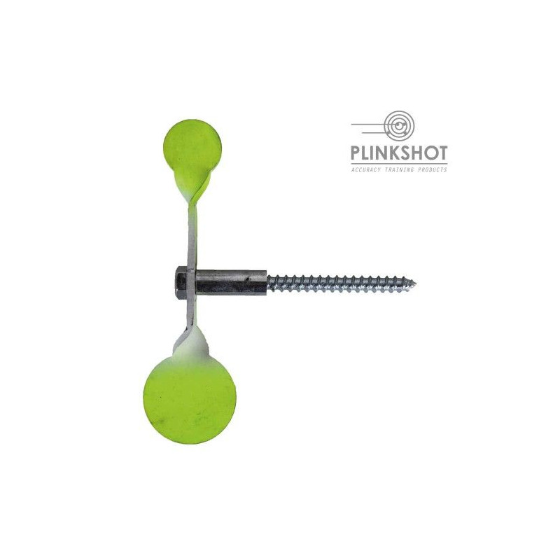 Rotary target double punch Plinkshot 25-40mm