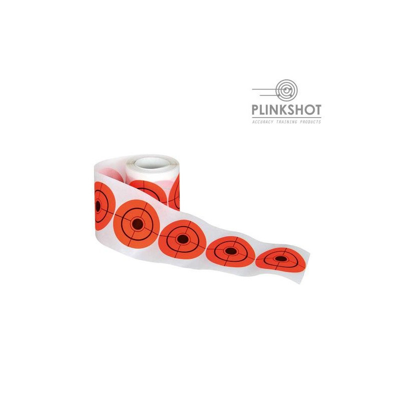 Plinkshot Adhesive Targets Roll - 5cm. - 250 peças