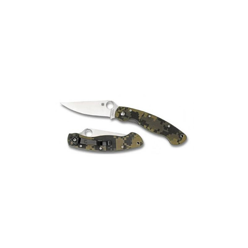 COUTEAU DE POCHE SPYDERCO MILITAIRE C36GPCMO