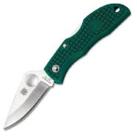 SPYDERCO LADYBUG FOLIAGE GREEN PENKNIFE