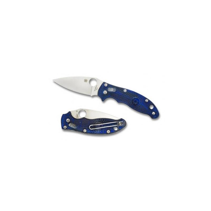 MESSER SPYDERCO MANIX 2 C101PBL2. GLATTE SCHNEIDE