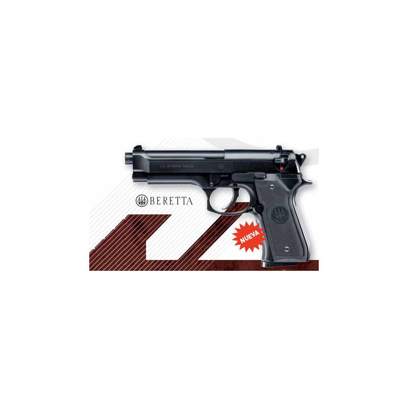 PISTOLET AIRSOFT BERETTA M9 CALIBRE 6 MM.
