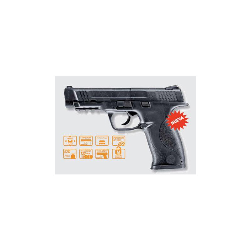 S&W M&P 4,5MM CO2-PISTOLE