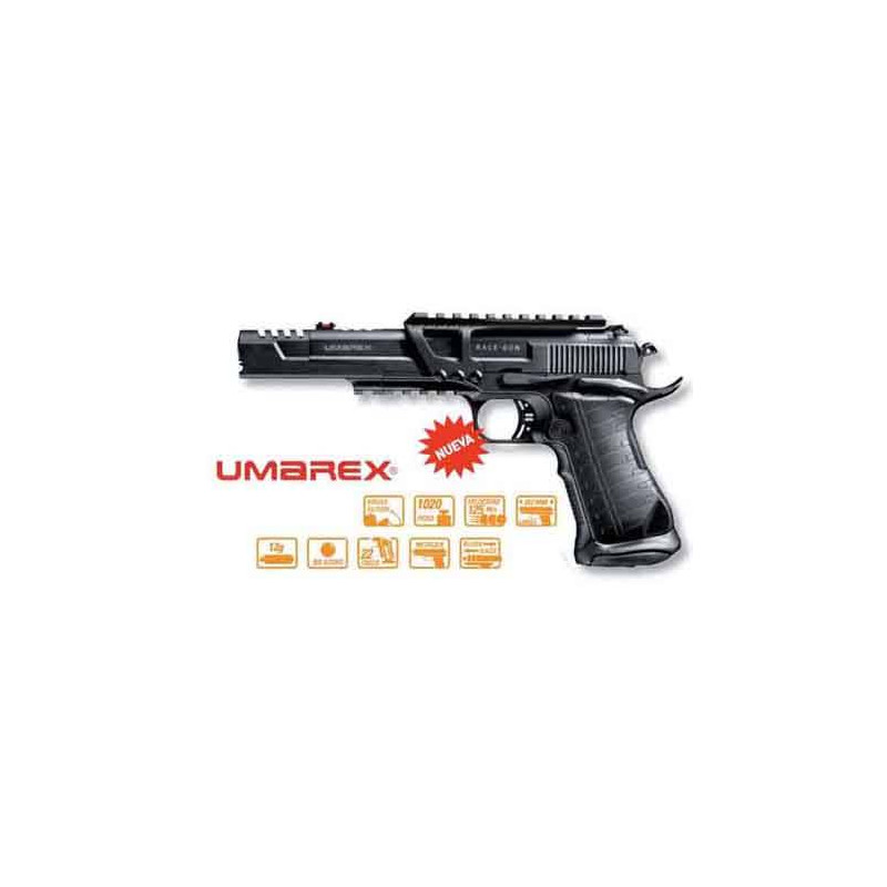 PISTOLET CO2 UMAREX RACE GUN 4,5 MM