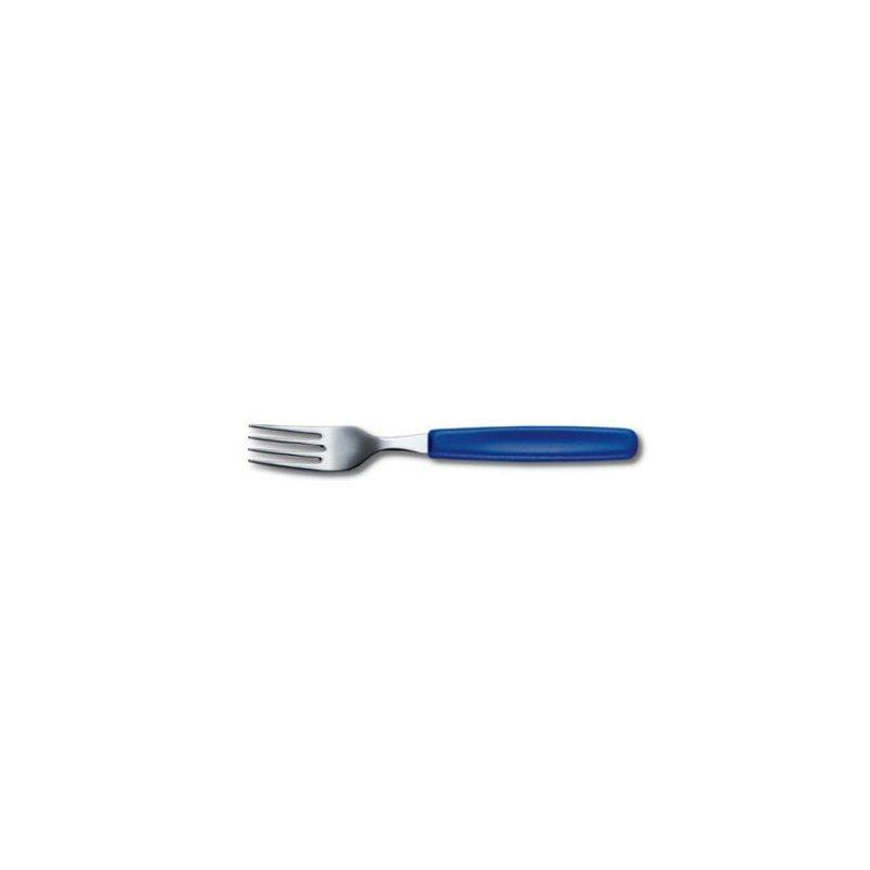 Tenedor de mesa. Polipropileno Azul