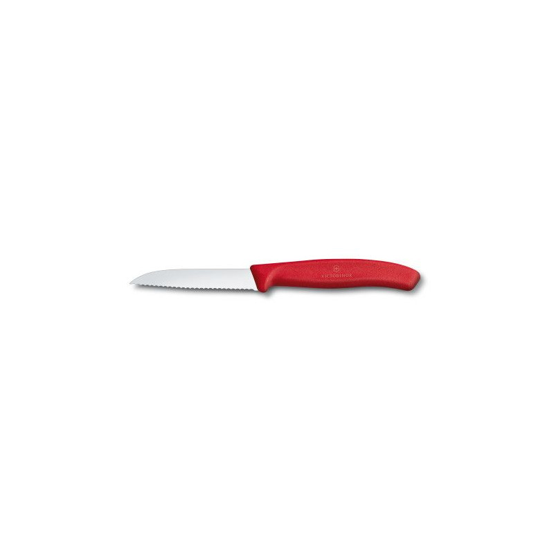 GEMÜSEMESSER VICTORINOX 6.7431. ROT