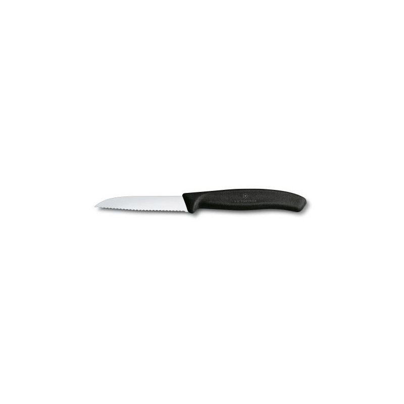 COLTELLO PER VERDURE VICTORINOX 6.7433. NERO