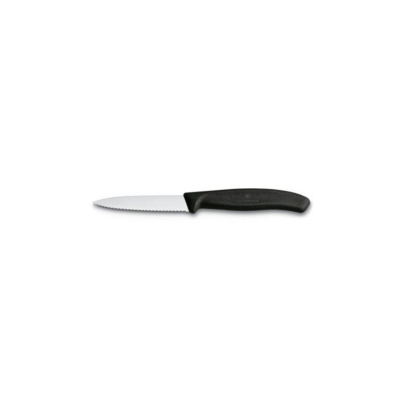 COLTELLO PER VERDURE VICTORINOX 6.7633. NERO