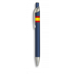 Boligrafo aluminio color azul B Esp