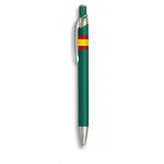Boligrafo aluminio color verde B ESP