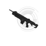 Pistola Airsoft 1504N C/BAT Amont