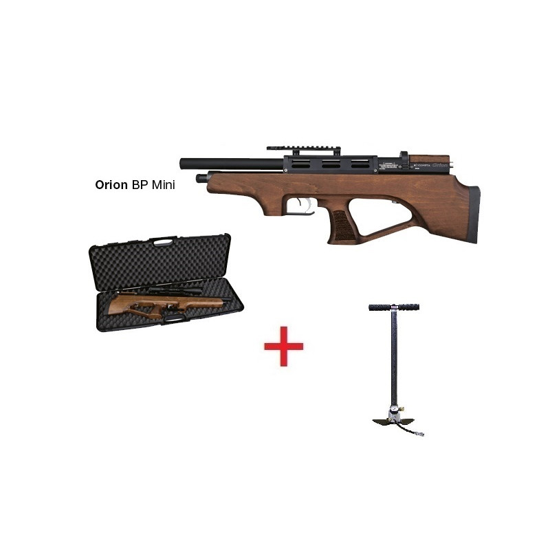 WOOD ORION BULL PUP MINI COMETA PCP AIRGUN PACK 5.5MM