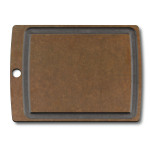 Medium Brown Allrounder Cutting Board with Scraper