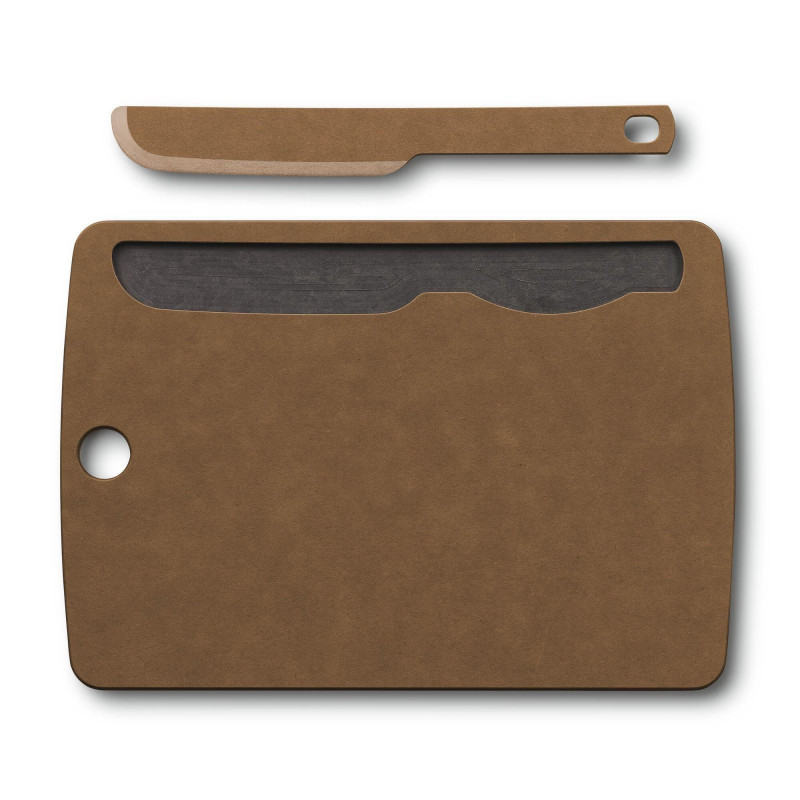 Planche à tartiner avec spatule intégrée