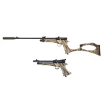 Pistola Co2 SPA Artemis CP2 Camo cal 5,5mm
