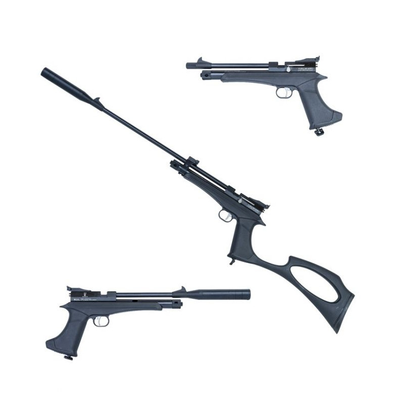 Artemis Zasdar CP2 Co2 multi-shot pistol and carbine kit cal 55 mm pellets