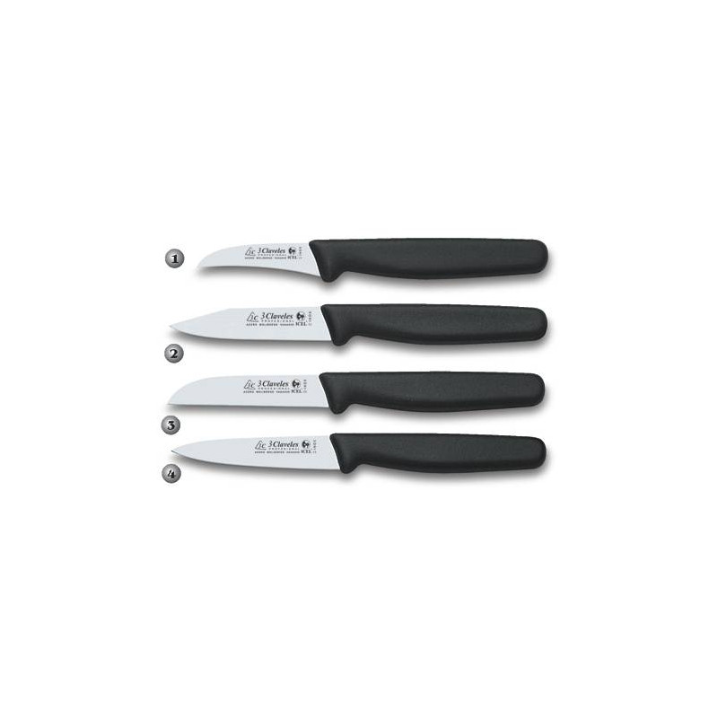 KITCHEN KNIVES WITH POLYPROPYLENE HANDLE