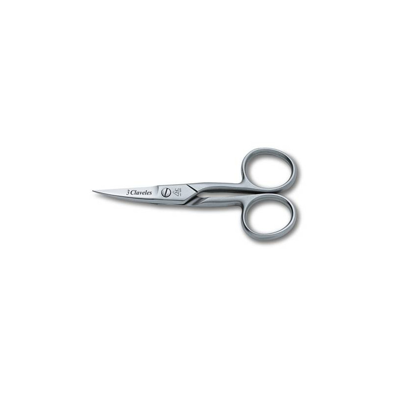 CISEAUX À ONGLES COURBES EN ACIER INOXYDABLE