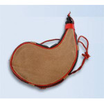 LEATHER CURVED HUNTING CANTEEN