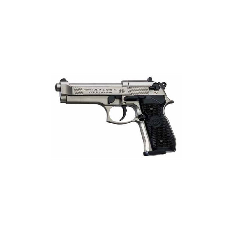 CO2 BERETTA M92 FS NÍQUEL MADEIRA GUN 4.5MM