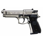 PISTOLA CO2 BERETTA M92 FS NIQUEL/MADERA