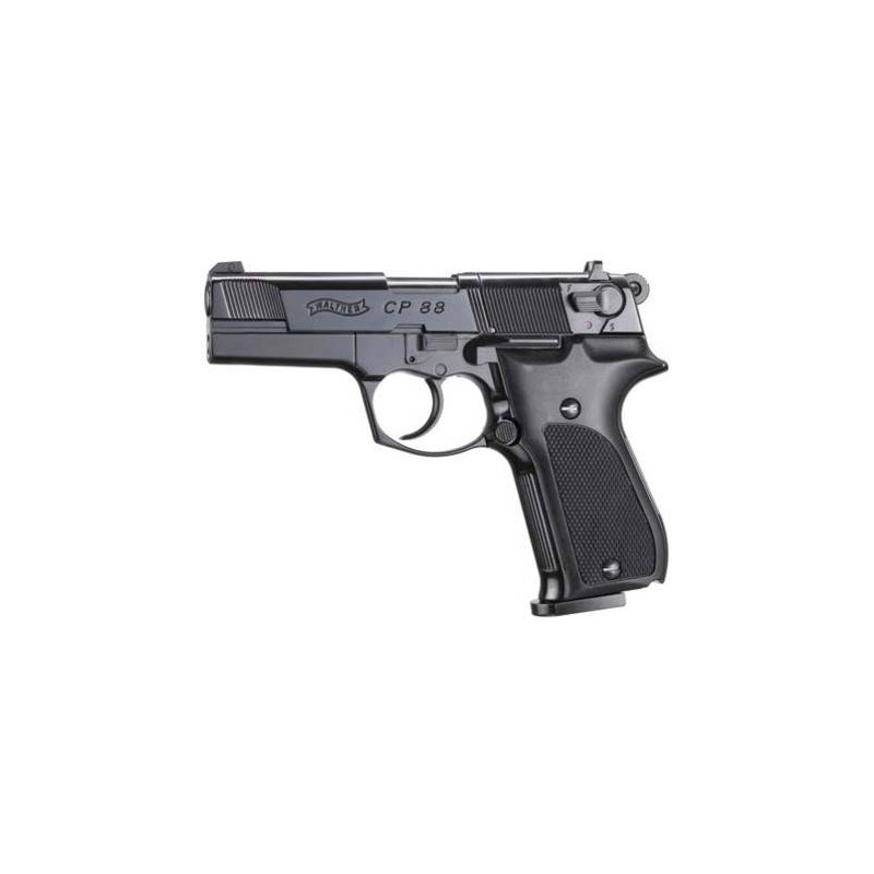 PISTOLET CO2 WALTHER CP88 3.5'' NICKEL 4.5MM