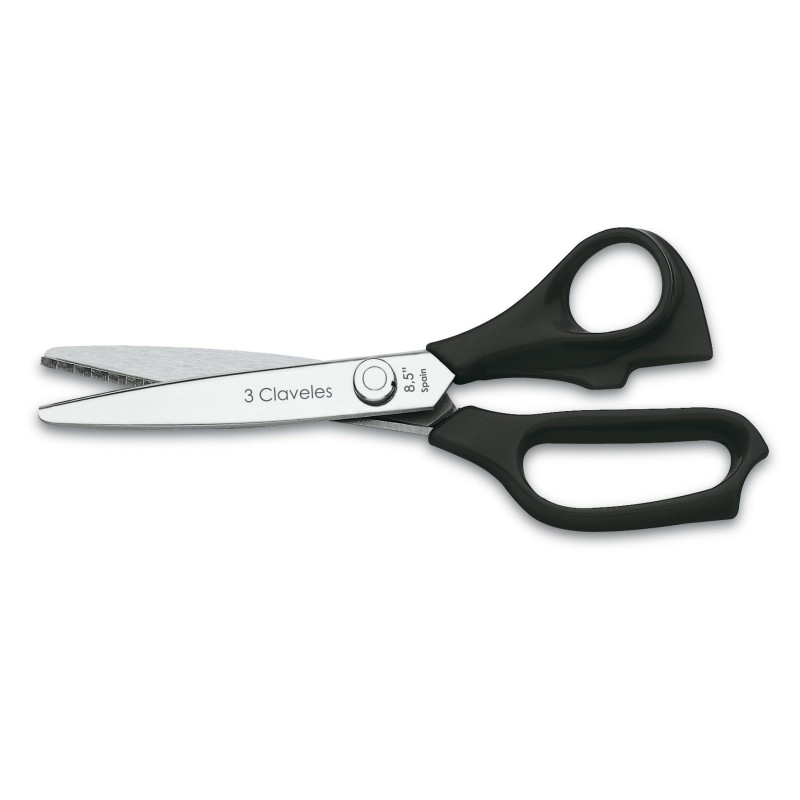 CISEAUX ZIG ZAG EN ACIER INOXYDABLE M.NYLON 8.5 D 3C