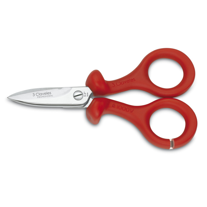 TIJERA ELECTRICISTA PROTEC - 1000 V. 5.5 D 3C