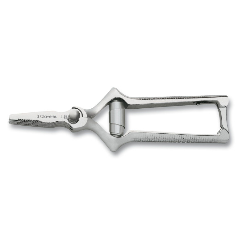 MASTIGADOR RETO EM AÇO INOX 7 E 3C