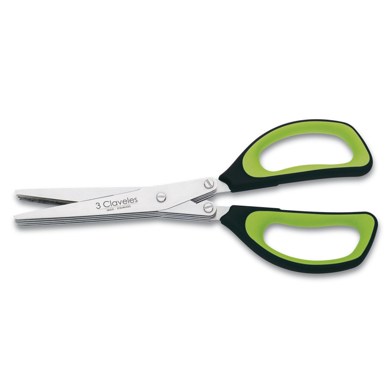 HERBS SHEARS + CLEANING COMB 85 D 3C
