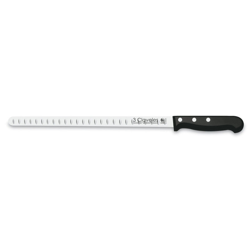 HOLLOW EDGE SLICING KNIFE POM HANDLE 29 cm - 11,5 FH 3C