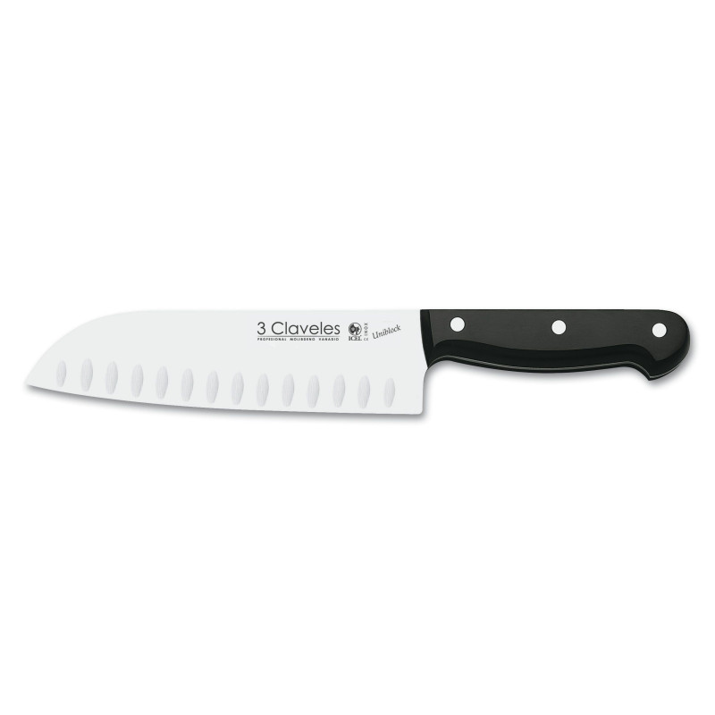 COLTELLO A NIDO D'APE UNIBLOCCO SANTOKU 18 cm - 7 FH 3C