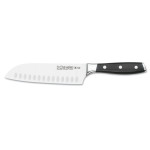CUCHILLO FORJADO SANTOKU TOLEDO 18 cm - 7 E 3C