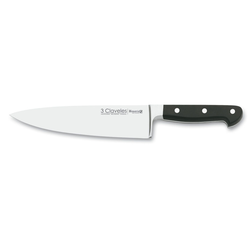 GESCHMIEDETES KOCHMESSER BAVARIA 25 cm - 10 E 3C