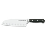 CUCHILLO FORJADO SANTOKU ALVEOLADO BAVARIA 18 cm -
