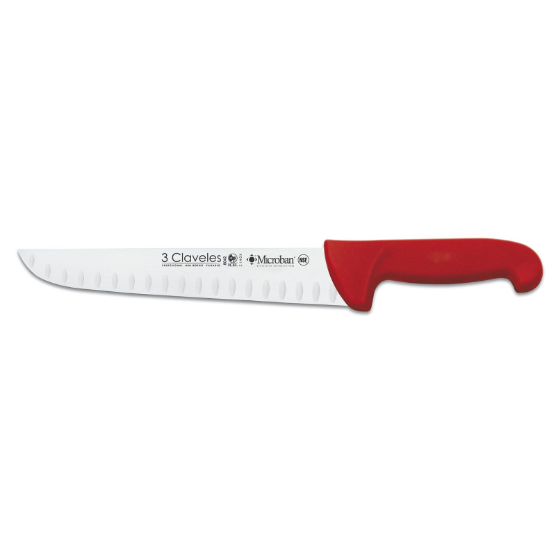COLTELLO DA MACELLAIO A NIDO D'APE PROFLEX ROSSO 24 cm - 9,5 FH 3C