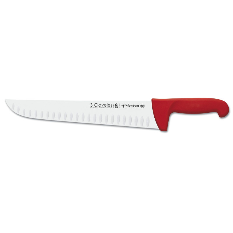 COLTELLO MACELLAIO A NIDO D'APE PROFLEX ROSSO 30 cm - 12 FH 3C
