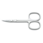 LEFT-HANDED CURVED CUTICLE SCISSORS 35 D 3C