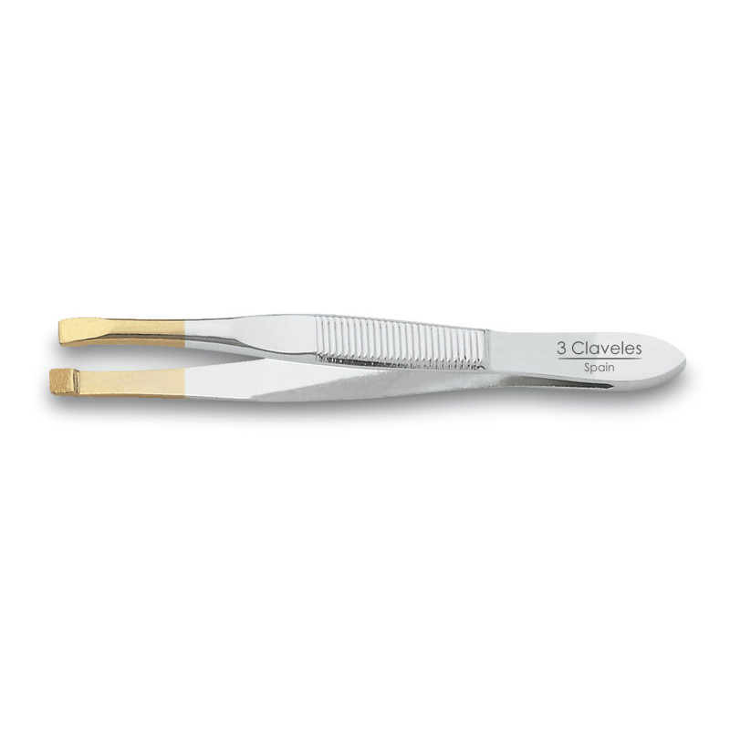 GOLD T STRAIGHT TWEEZER 8 cm D 3C