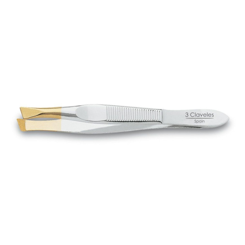 GOLD TWIDE SLANTED TWEEZER 8 cm D 3C