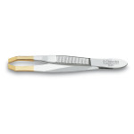 GOLD T CLAW TWEEZER 8 cm D 3C
