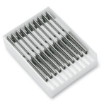 10 CUCHILLAS PARA NAVAJA ERGONOMICA 3C