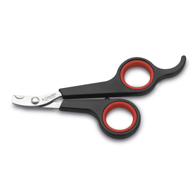 COUPE-ONGLES POUR CHAT AVEC PORTE-DOIGTS ET DÉS À COUDRE D 3C