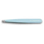 STAINLESS S BLUE SLANTED TWEEZER 9cm D FIL