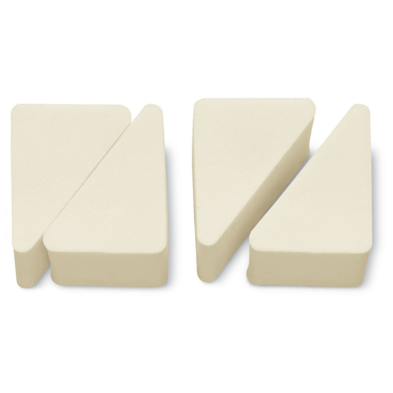 4 ÉPONGES DE MAQUILLAGE FIL