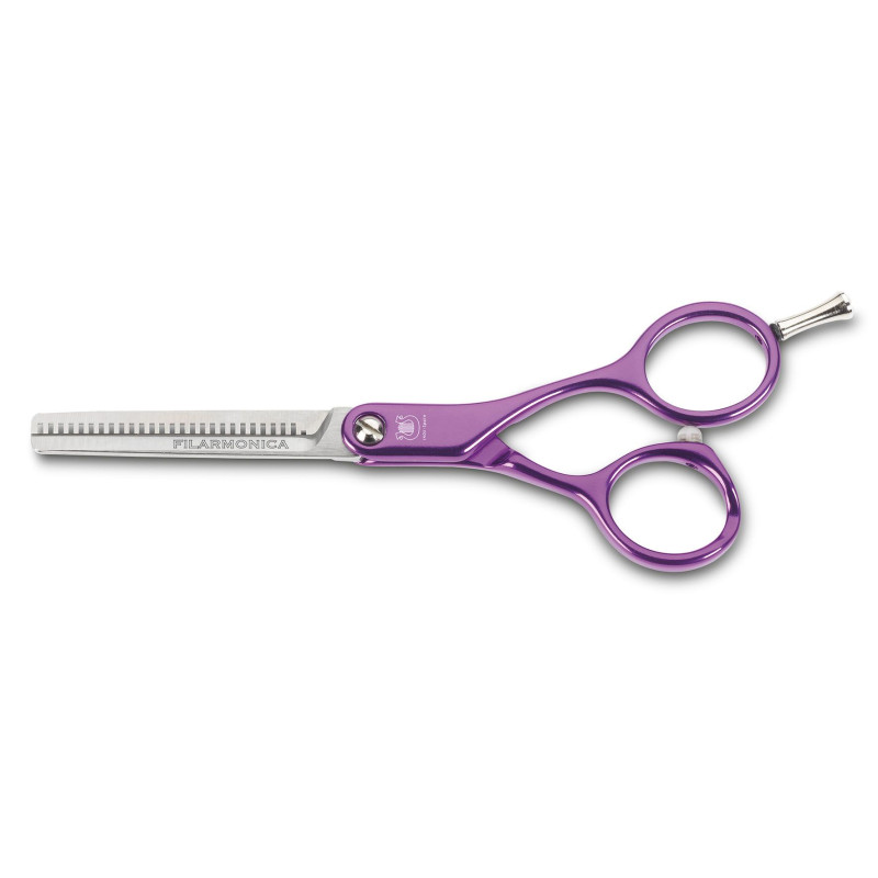 TESOURA DE CABELO. DURALUMIN ROXO É 5.5 FIL