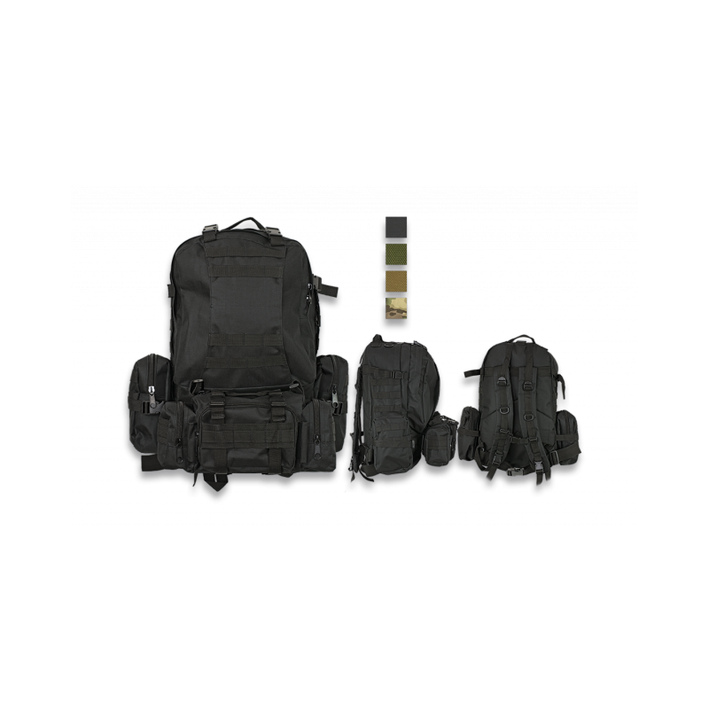 Mochila Bárbara Preto 50L